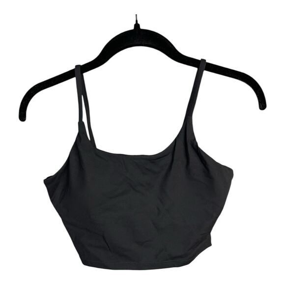 Halara Patitoff 2.0 Pet Hair Resistant Padded Cropped Yoga Cami in Black S NWT - Picture 5 of 10